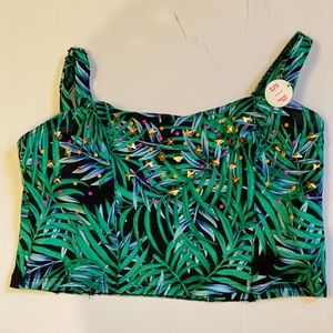 SALE  SALE TODAY VSPINK Tropical Crop top NWT